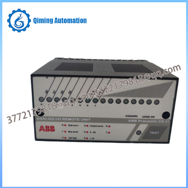 ABB ICSA04B5 FPR3341501R1042 Analog Output Module – Industrial PLC-DCS Signal Conversion Unit